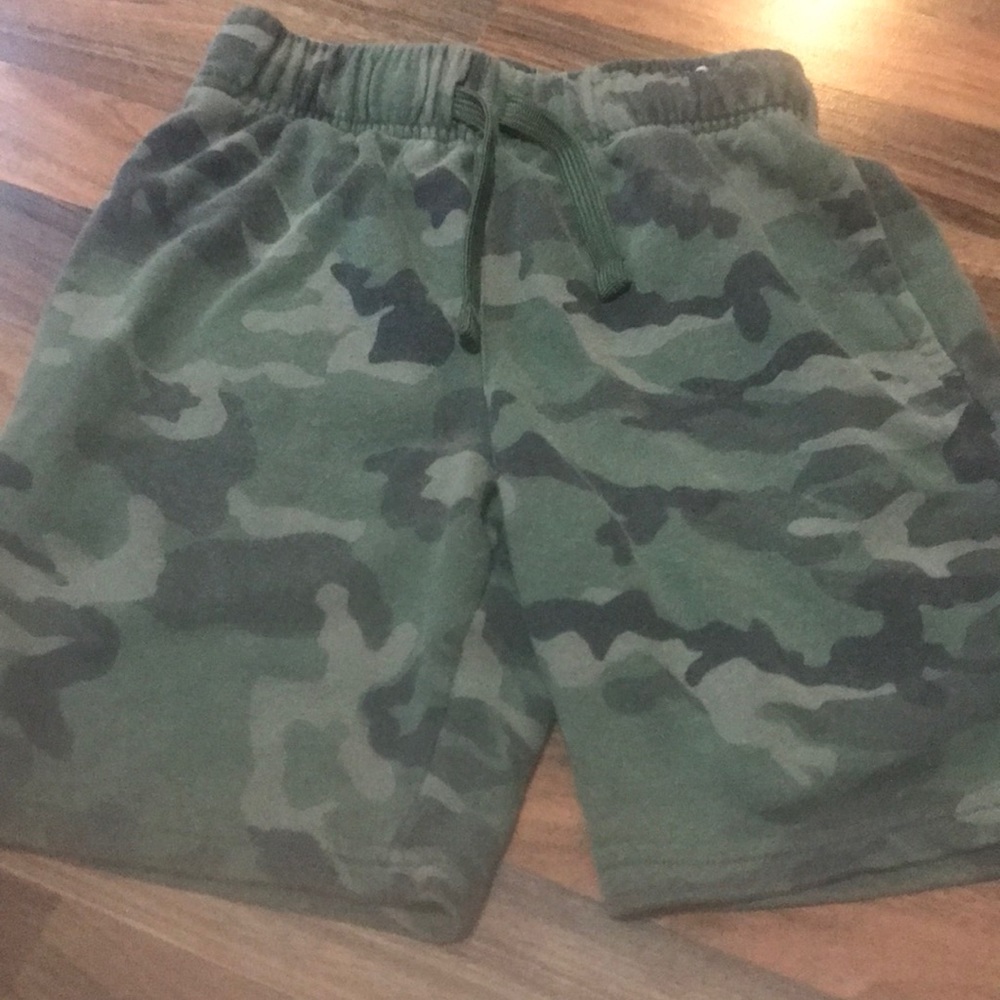Boys camouflage shorts